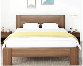 Struttura per letto singolo queen in legno