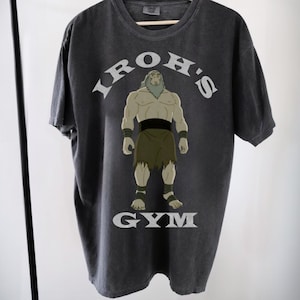 Avatar Iroh Gym Avatar Shirt, avatar the last airbender uncle iroh shirt, iroh gym workout shirt, avatar the last airbender show, ATLA