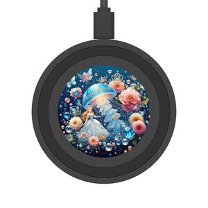Wireless Charger Docking Station Mobile Phone Accessories Charging Gems of the Sea Princess