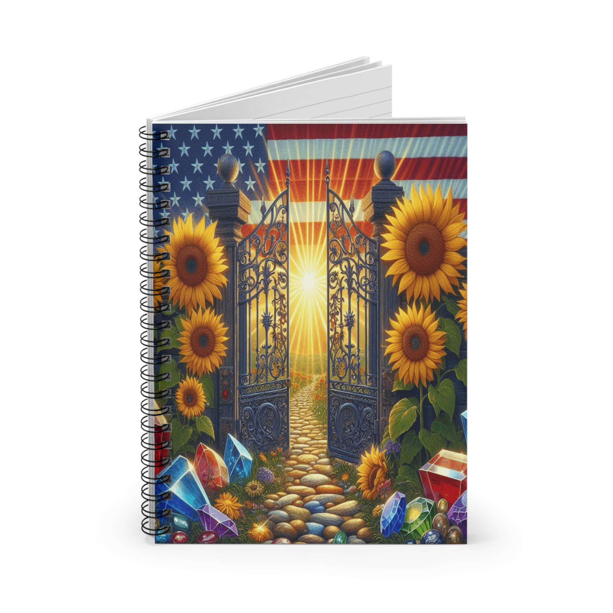 Spiral Notebook Reading Journal Wellness Journal Travellers Notebook ...