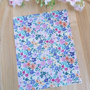 Water Soluble Transfer Sheet for Polymer Clay Jewelry Making - Spring Flowers 04