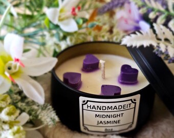 Midnight Jasmine 8oz Candle Tin