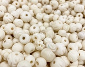 1 4lb White Bone Bead Mix, 10-15mm, Carved Bone, Bead Lot, Bulk Beads, Bone Pendants, Bone Bead Lot, Jewelry Supplies, Buffalo