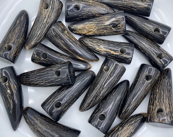Natural Buffalo Horn Tips, Horn Tip, Toggle Buttons, Buffalo Horn Tusk, Solid Horn Tip, Horn, Black Horn, Horn Buttons, Horn Point