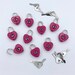 10pc Rose Pink Heart Locks, Heart Padlocks, Mini Locks, Valentines Day ...