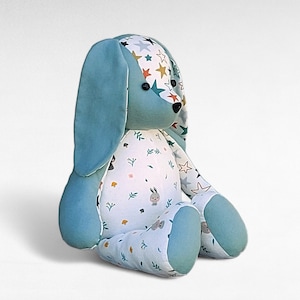 Memory Bear Bunny Pattern, Memory Rabbit, Make Teddy Bear, Memory ...