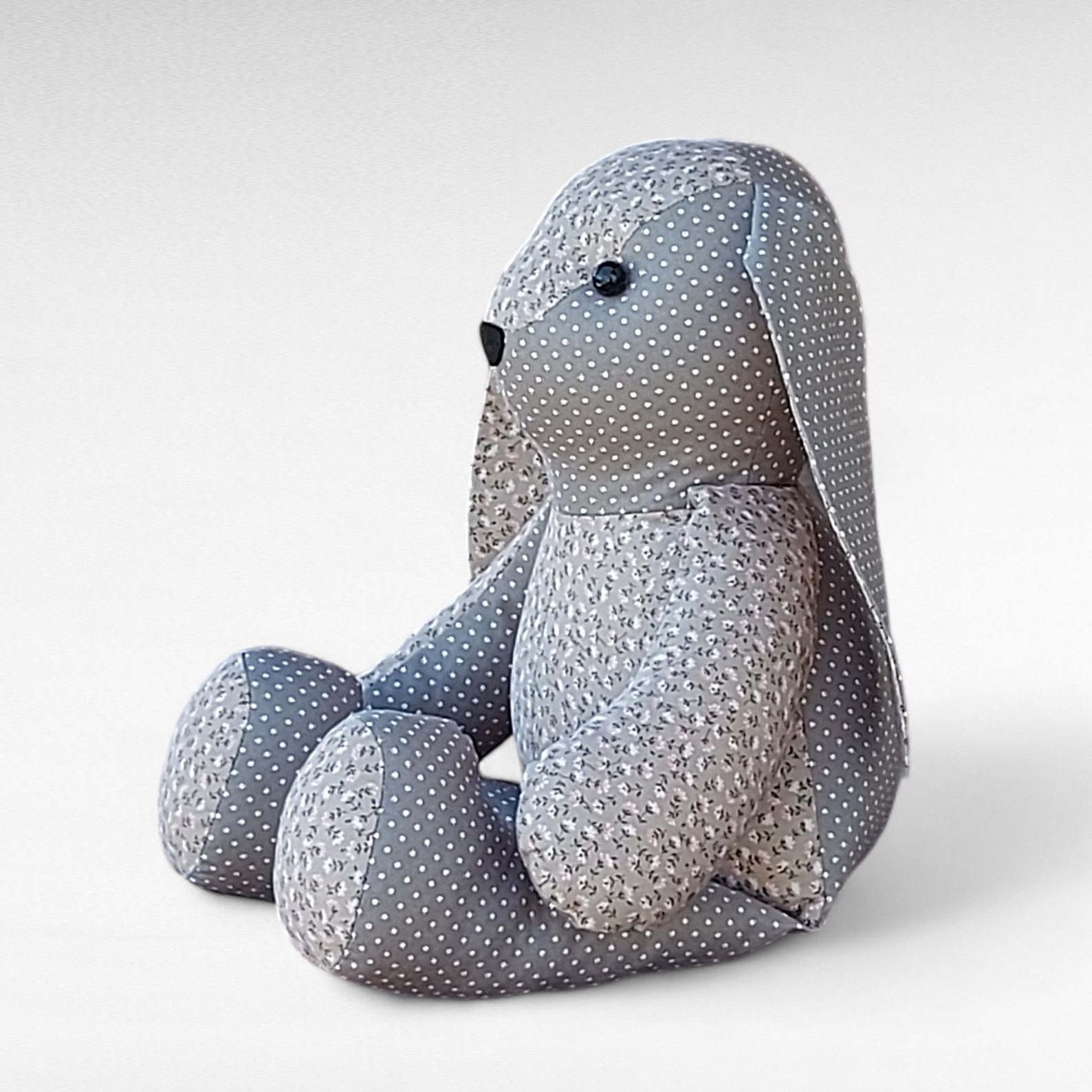 Memory Bunny Pattern, Keepsake Bunny Sewing Pattern, Rabbit Soft Toy ...