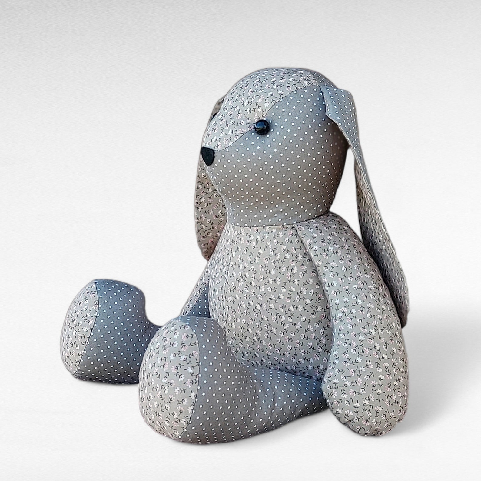 Memory Bunny Pattern, Keepsake Bunny Sewing Pattern, Rabbit Soft Toy ...