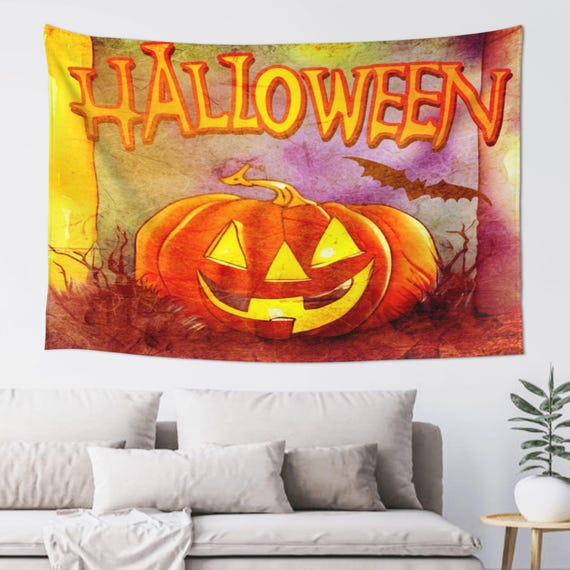 Halloween tapestry hotsell
