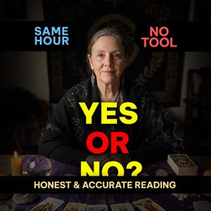 Lectura de Tarot de Sí o No / Perspicacia Psíquica, Ayuda Rápida para la Toma de Decisiones (Entrega el mismo día)