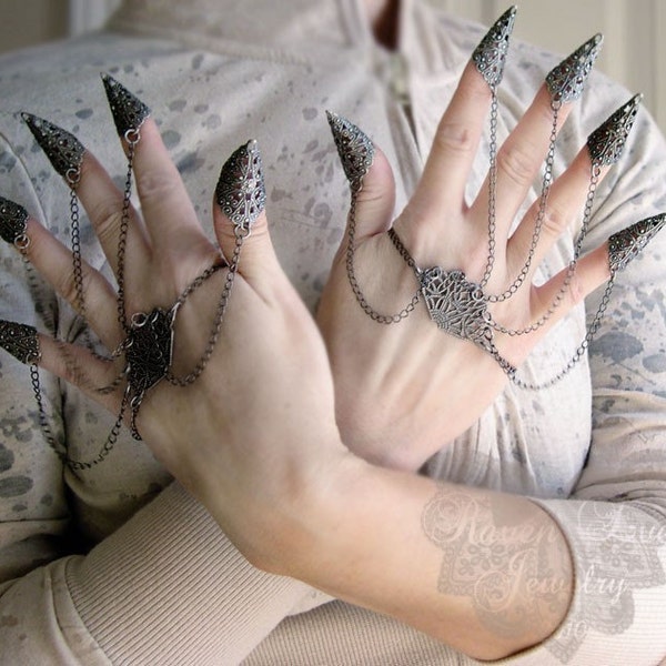 Dragon Nails Fierce Filigree Armor Jewelry