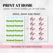 Editable Pink Coupon Card Template Custom Elegant Marketing Card for ...