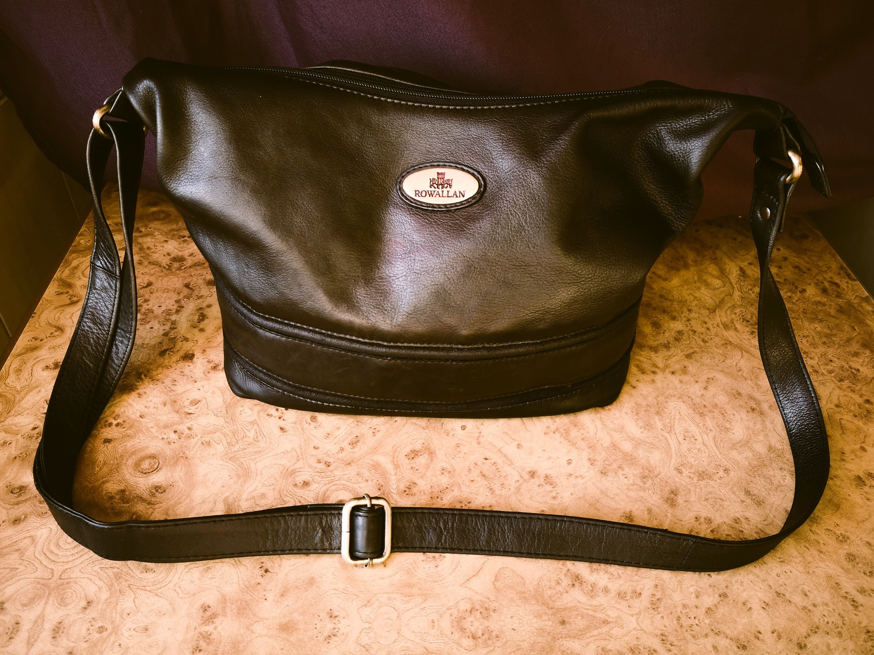 Black rowallan purse Etsy