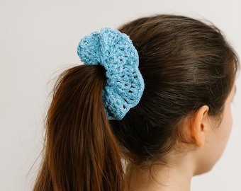 Chouchou au crochet en maille, motif PDF, chouchou facile pour débutants, bricolage, tutoriel en téléchargement numérique