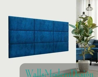 SET 30*60 cm Headboard soft panels (Upholstered soft bumper, wall padding) padded boards, head panel, wall cushion, wandkissen, wandpaneele