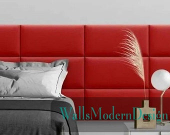 SET Headboard soft panels (Upholstered soft bumper, soft wall padding) and padded boards, head panel, wall cushion, wandkissen, wandpaneele