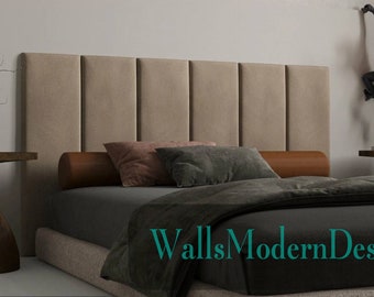 SET 100*30 cm Headboard soft panels (Upholstered soft bumper, soft wall padding) and padded boards, wall cushion, wandkissen, wandpaneele