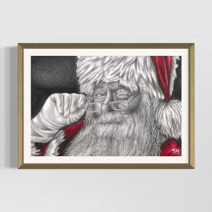 Saint Nicholas Santa - Framed Art Print