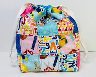 Colorfully Creative Drawstring Bag