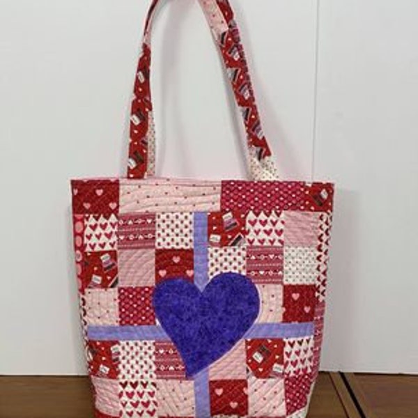Quilted Tote Bag Etsy