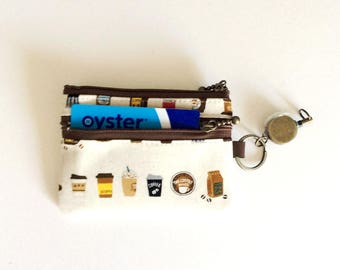 Travel pass case (Cofee shop)