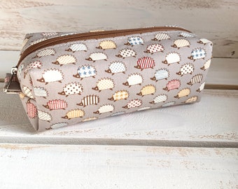 Long box pouch - Hedgehog grey