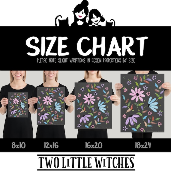 Classic Whimsy Size Chart