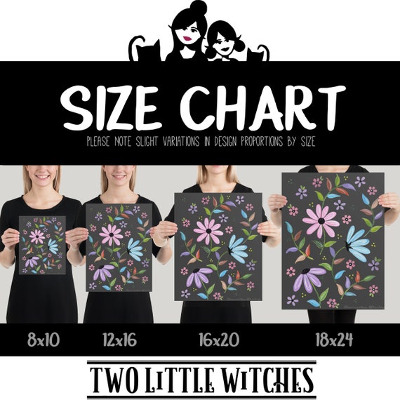 Classic Whimsy Size Chart