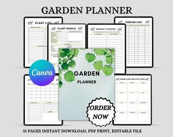 Smart Garden Planner | Digital Download for Efficient Garden Management & Beautiful Outdoor Spaces