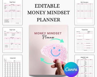 Money Mindset Planner | Transform Your Financial Future Ultimate  Money Mindset Planner | Achieve Financial Freedom.