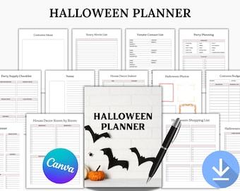 Spooktacular Halloween Planner Your Ultimate Guide to the Season Halloween Planner Fun Ideas, Recipes, and Decor for a Frightful Celebration