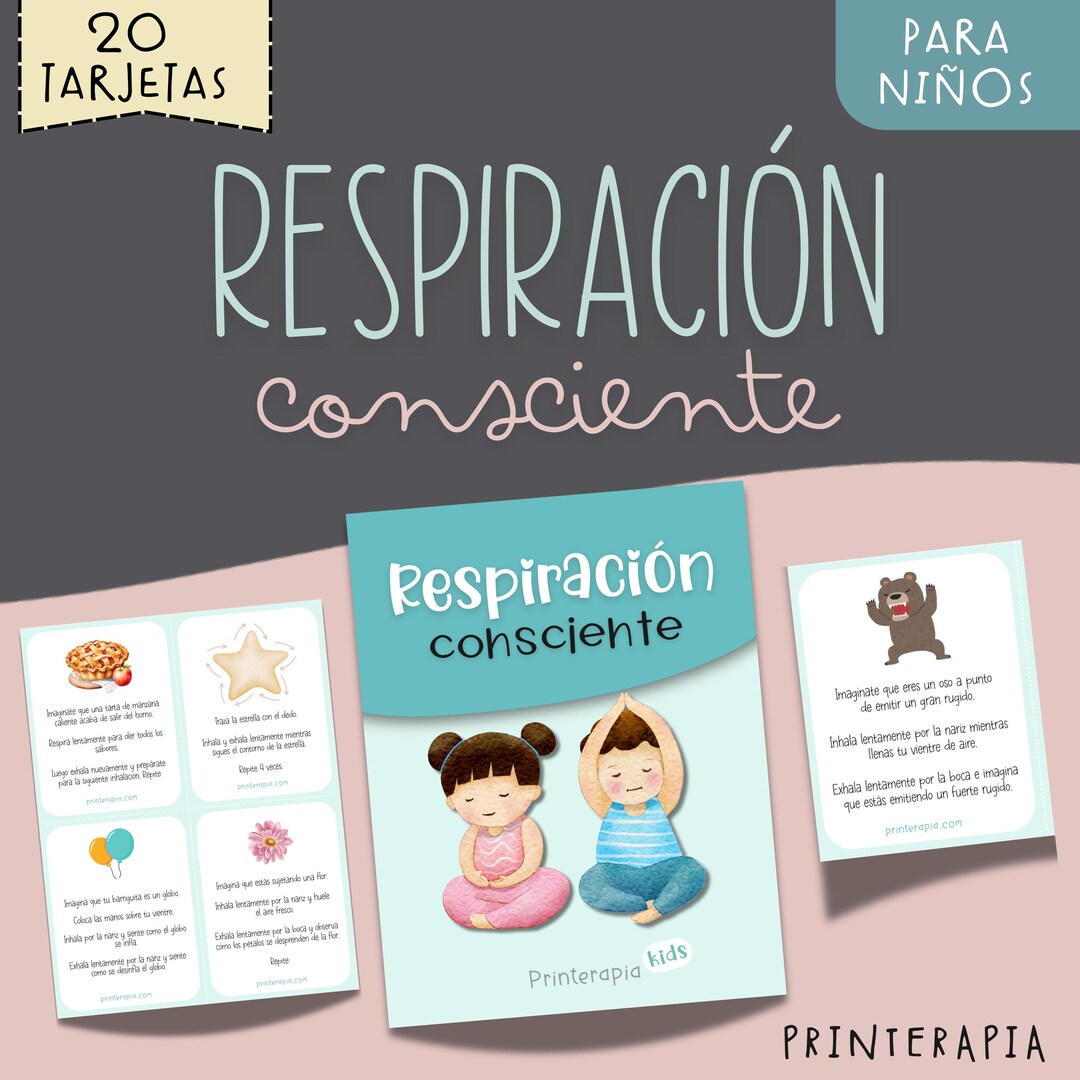 Mindful Breathing Cards for Kids | Calm Corner | Mindfulness for Kids ...