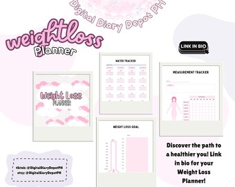 Weightloss Planner by DigitalDiaryDepotPH