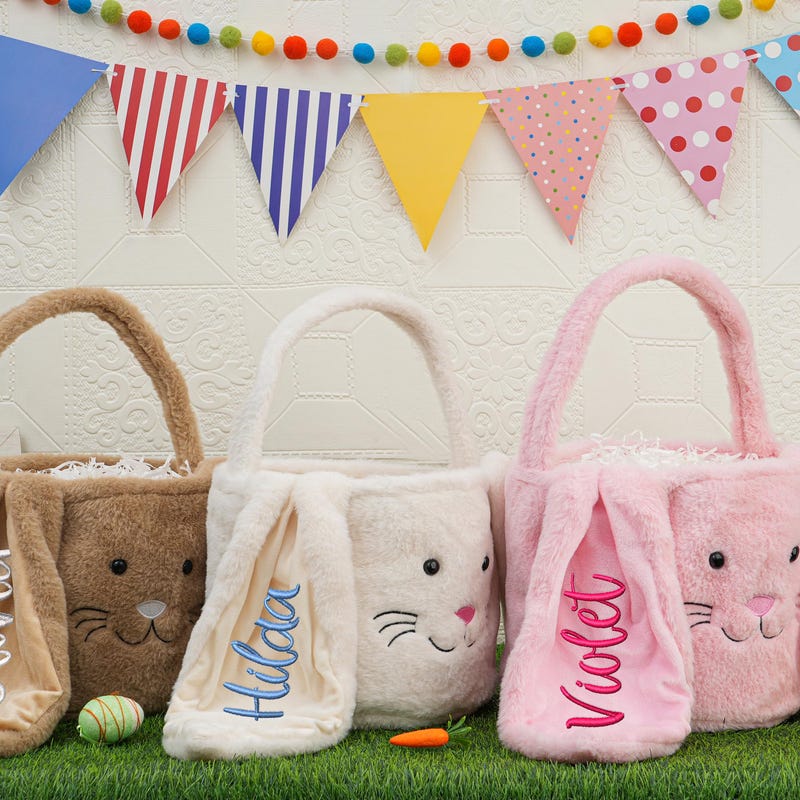 Designer Easter Basket for kids “Bunny boy“ main image 1