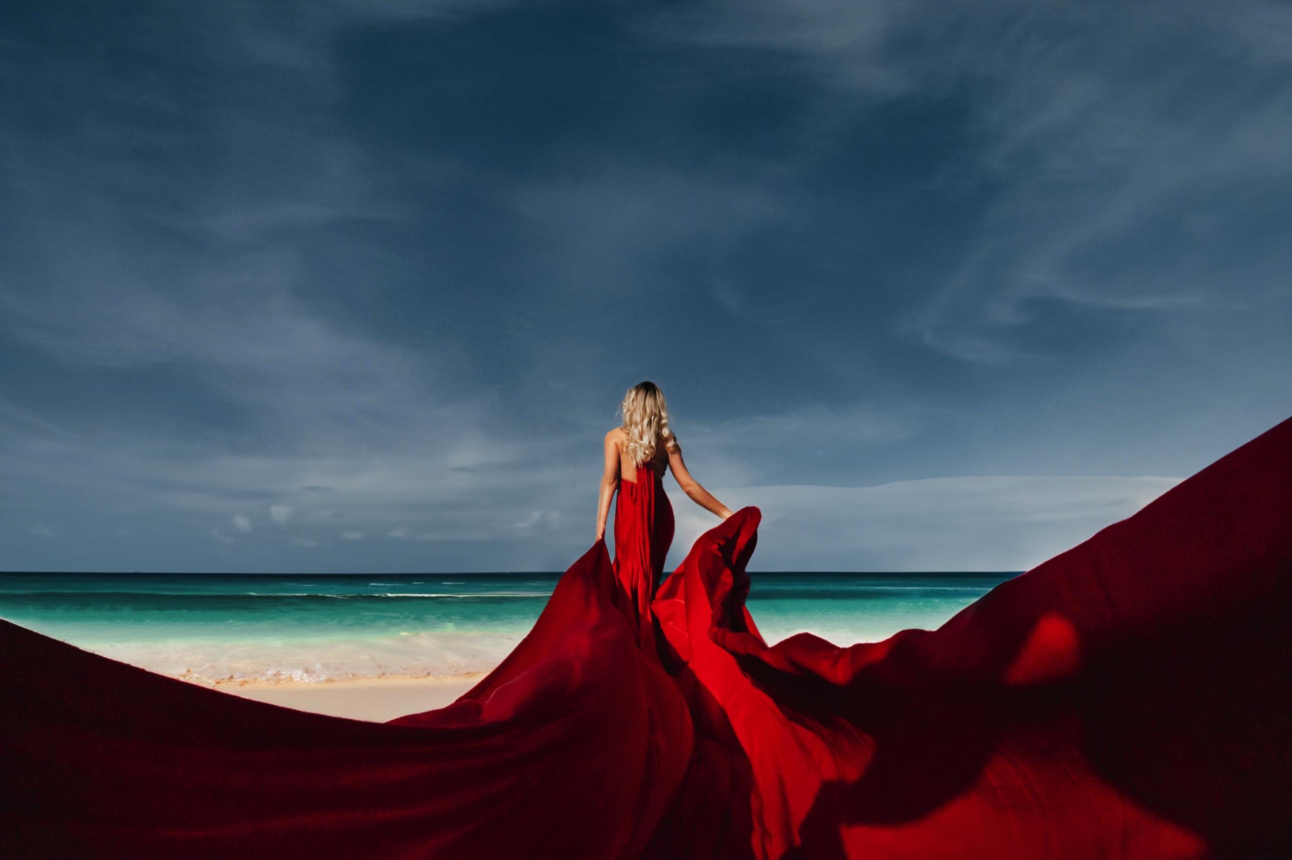 strapless open back dress Deep V neck stunning long flying Santorini dress – Rent That Dress.US