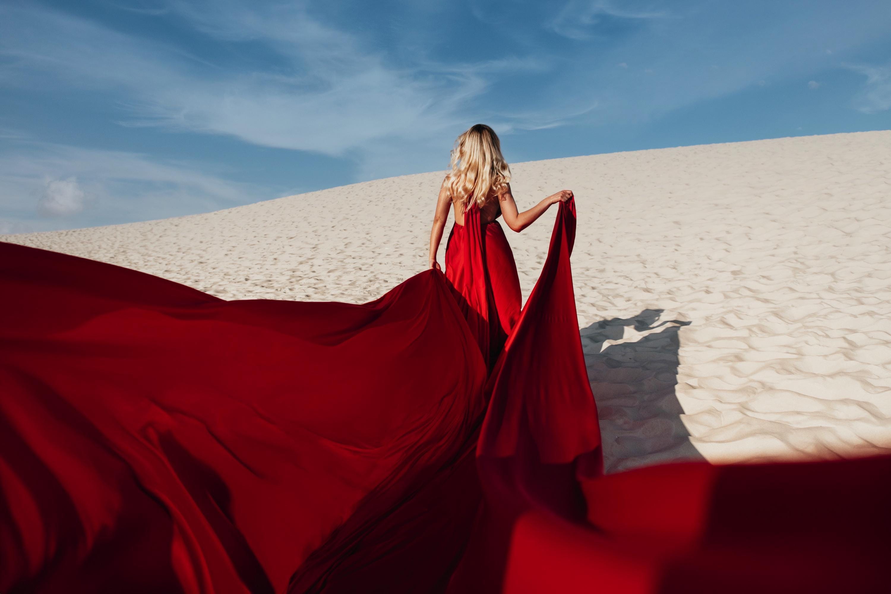 Long Flying Dress for Photoshoot Asymmetrical Flying Dress Red Long Train  Dress for Photoshoot Custom Flowing Dress Flowing Beach Dress - Etsy