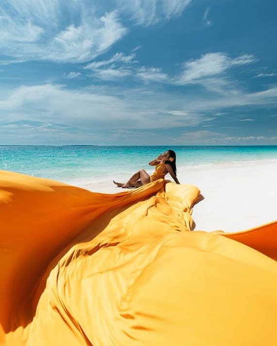 train long yellow dress Off-the-shoulder Boho Yellow Evening Dresses with Long Train   loveangeldress