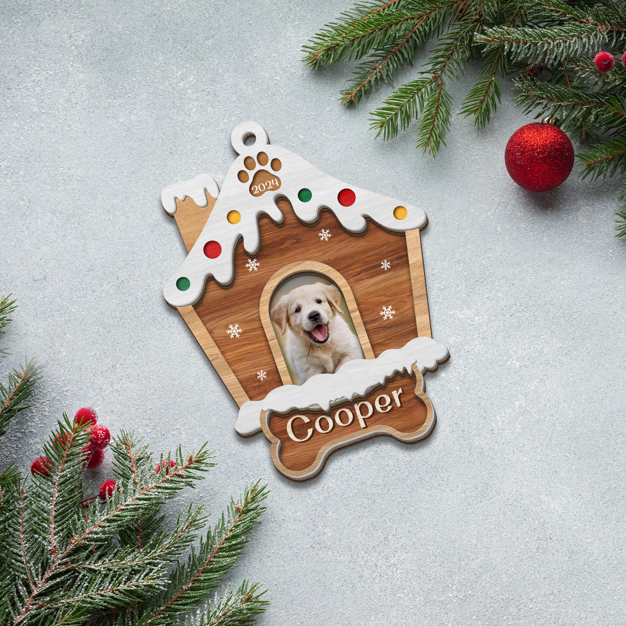 Personalized Pet Ornament, Custom Dog Christmas Ornament, Pet Ornament ...