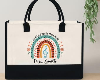 CMNIM Musiklehrer Tasche – Wasserdichter Kulturbeutel, 23x17x5,3 Cm, Mit Motiv, Vielseitig Nutzbar