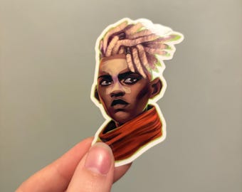 Arcane Sticker | Ekko | vinyl full color