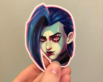 Arcane Sticker | Jinx | vinyl full color
