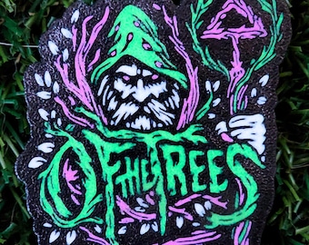 Of The Trees Inspired Tree Wizard Pin (Men's and Women's EDM DJ Music Festival Rave Outfit Accessories)