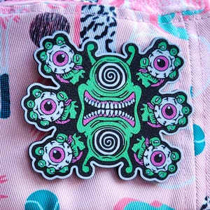 Subtronics Cyclops Inspired Pin (Men's and Women's EDM DJ Music Festival Rave Outfit Accessories)