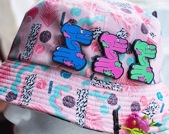 Zeds Dead RUFF Pin (Men's and Women's EDM DJ Music Festival Rave Outfit Accessories)