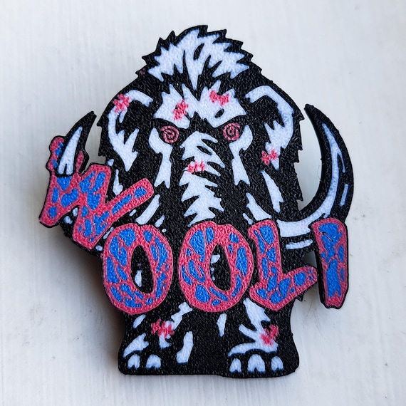 WOOLI Inspired Pin (Men&#39;s and Women&#39;s EDM DJ Electronic Music festival Rave Accessory)