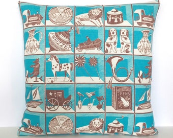 St Jude’s Cushion Cover "Curiosity Shop " by Emily Sutton