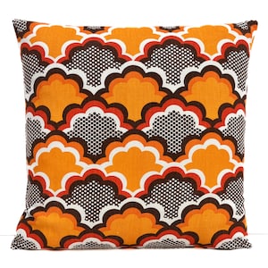 Vintage 60s 70s Cushion Cover