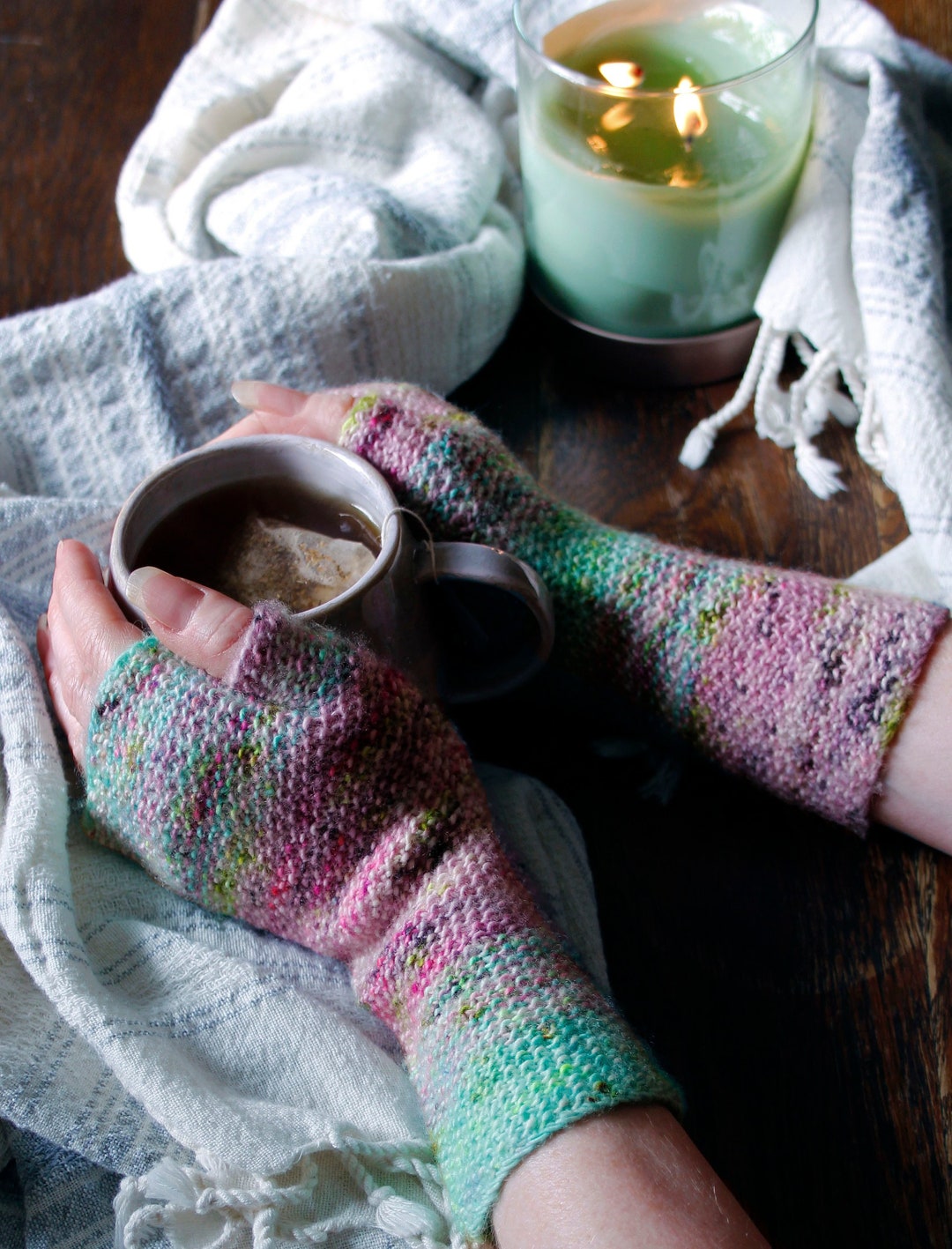 Zero Waste Mitts Knitting Pattern Pdf - Etsy