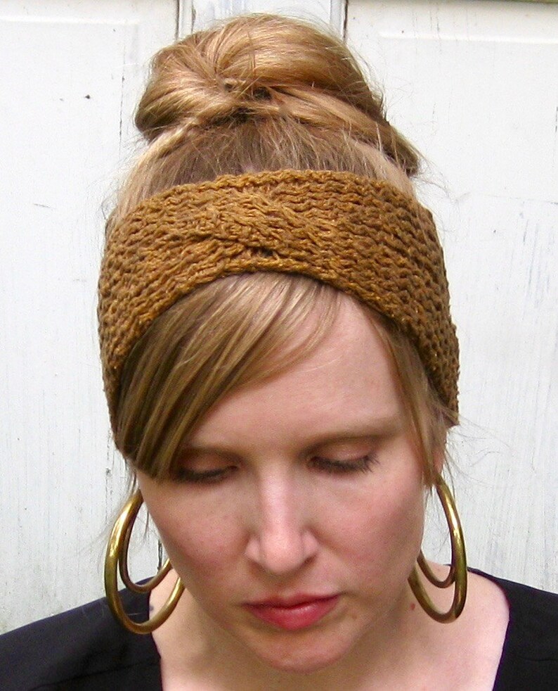 Juanita Headband Knitting Pattern pdf image 2