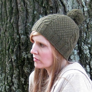 Cabin Hat Knitting Pattern pdf